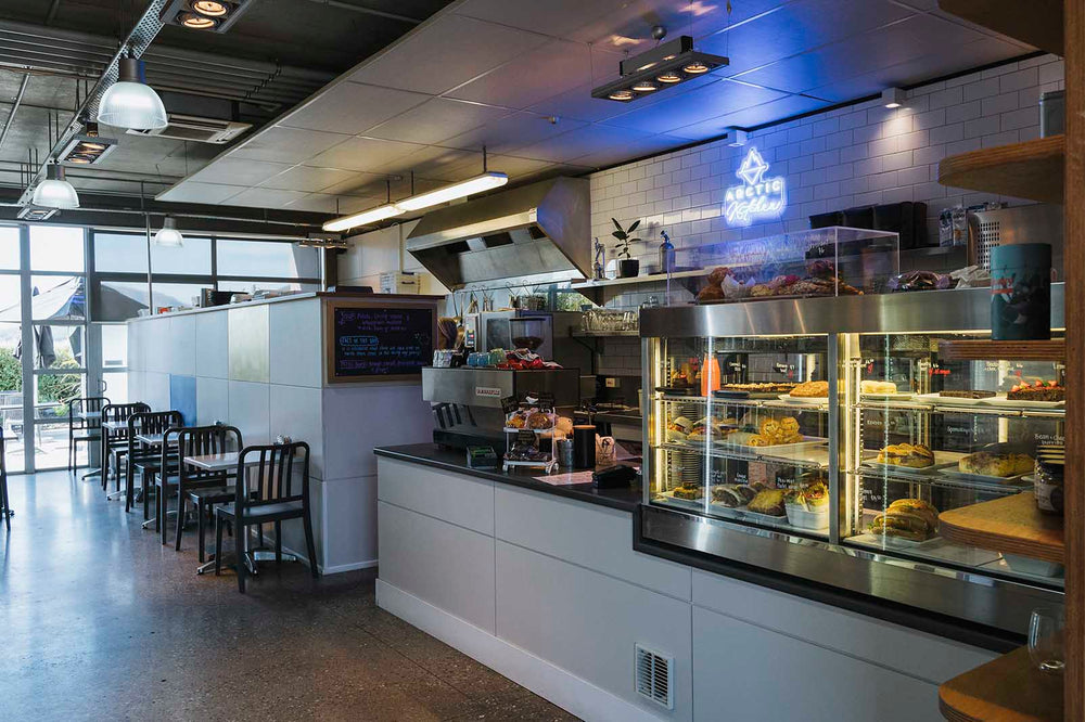 Inside view of Arctic Kitchen Cafe
