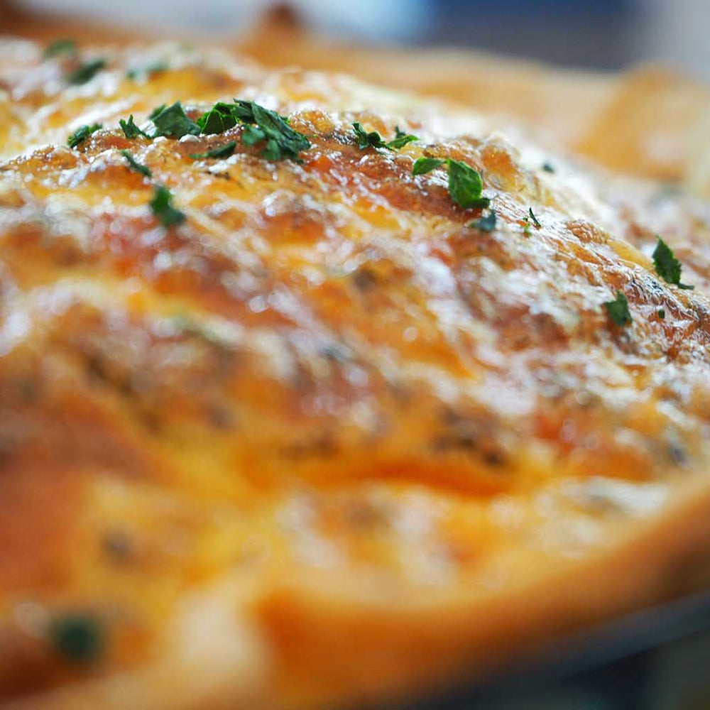 Bacon & leek quiche - Arctic Kitchen NZ