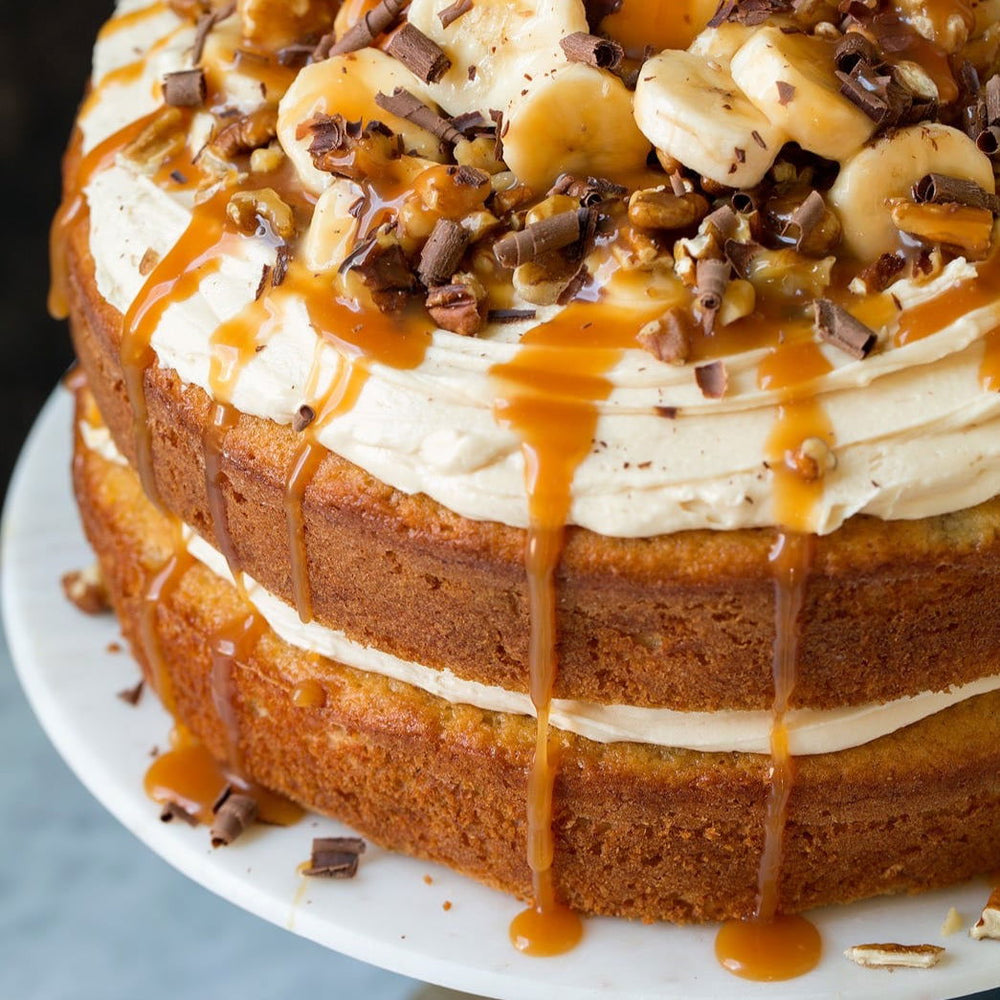 Banana & Caramel Cake - Arctic Kitchen NZ