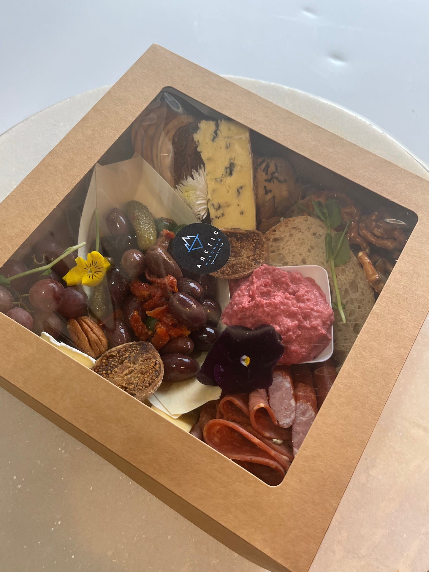 
                  
                    Grazing platter box for one
                  
                
