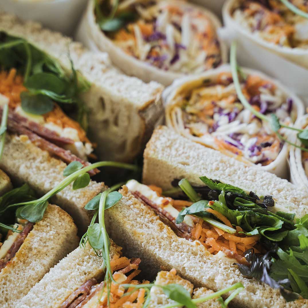 
                  
                    Sandwiches and wraps platter 
                  
                