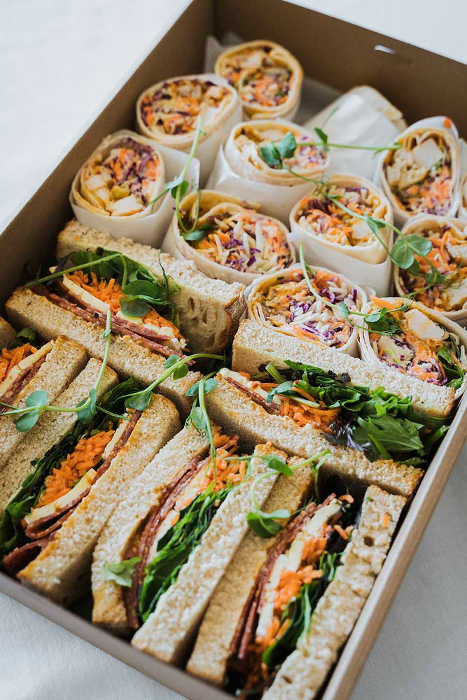 
                  
                    Sandwiches and wraps platter 
                  
                