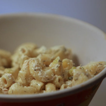 Arctic's Mac & cheese with porcini, bacon & truffle oil with a rosemary parmesan crumb