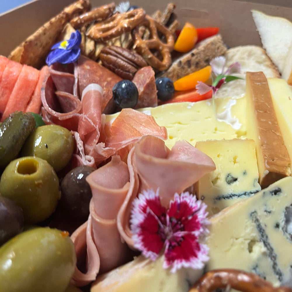 
                  
                    Catered grazing platter for 2
                  
                