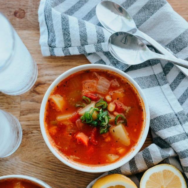 Minestrone soup