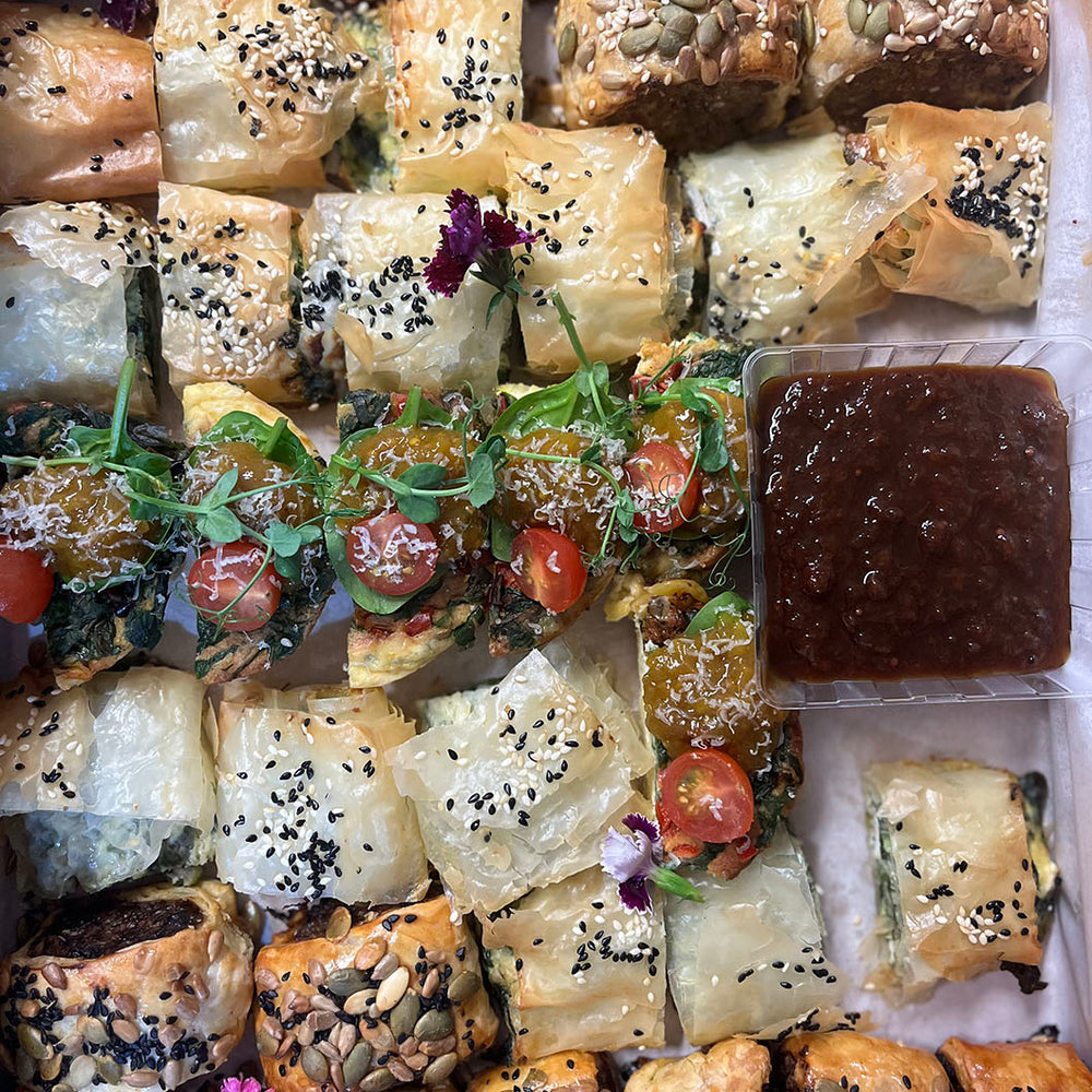 
                  
                    House made savories box
                  
                