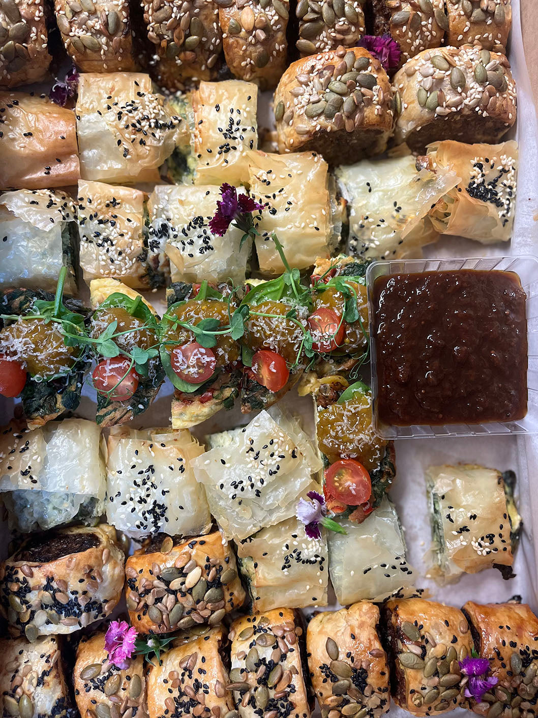 
                  
                    House made savories box
                  
                