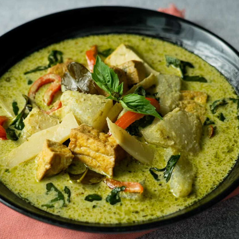 Vegan Thai green curry